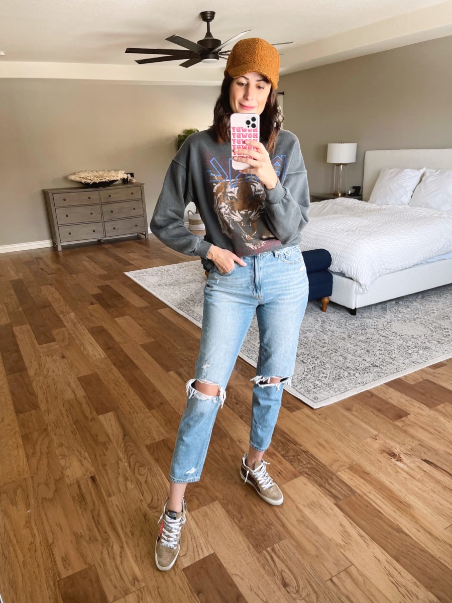 the miller affect sharing the best mom jeans that come in long lengths